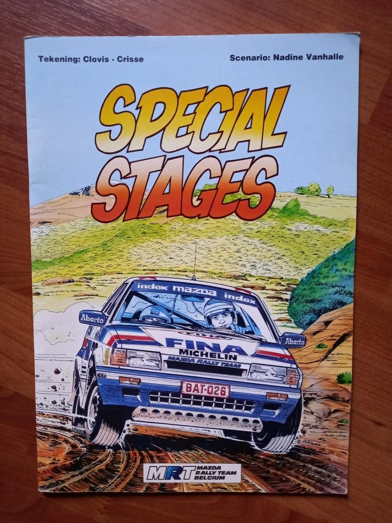 Special stages - Reclame uitgaven MRT (1990), Boeken, Eén stripboek, Verzenden, Zo goed als nieuw