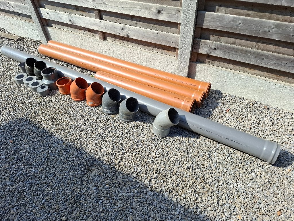 riool- en afvoermateriaal, Ophalen, Nieuw