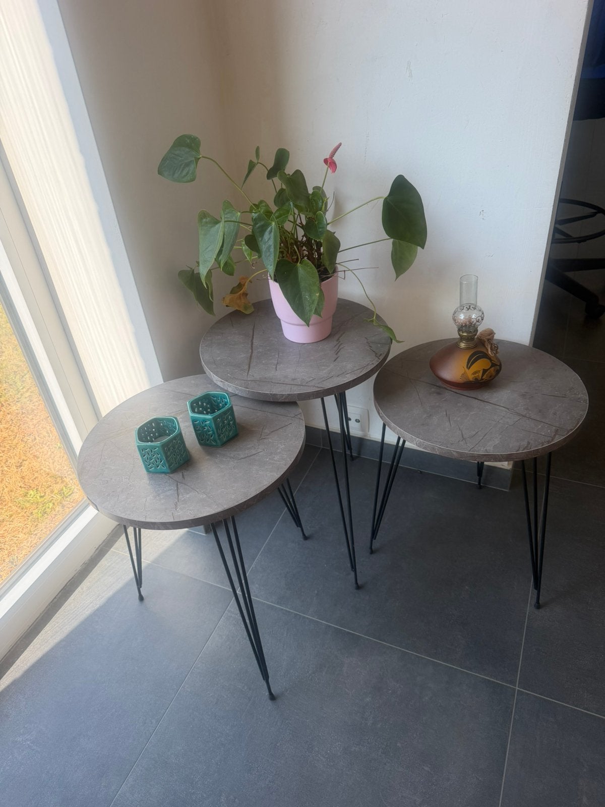 Set tafels, Ophalen, Zo goed als nieuw