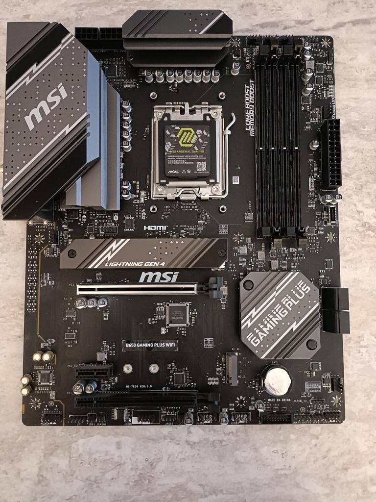 !DEFECT! MSI B650 Gaming Plus Wifi, Computers en Software, Moederborden, Ophalen of Verzenden, ATX, AM5, AMD