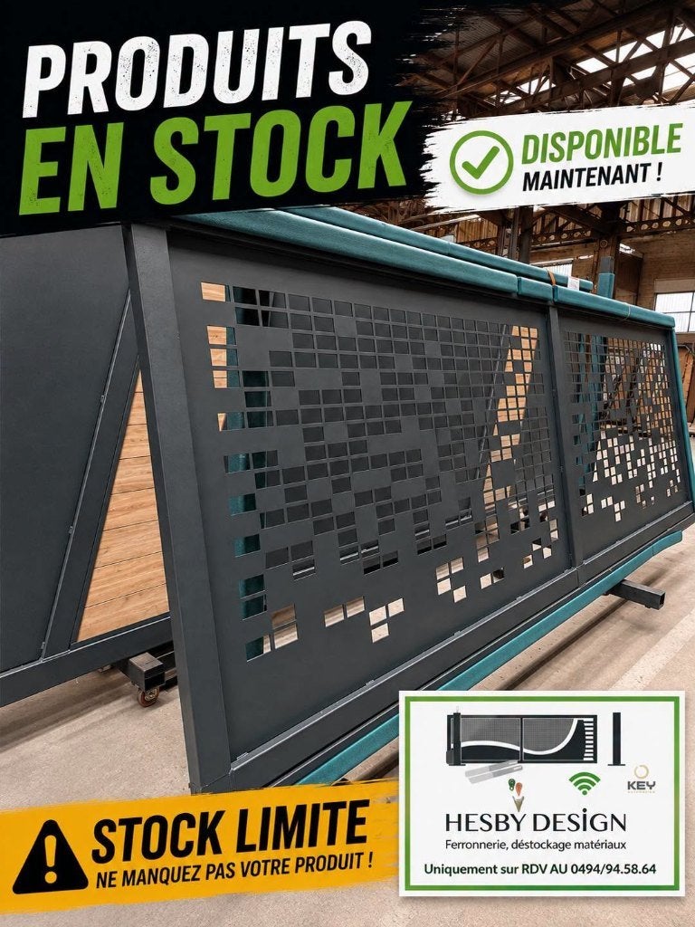 PORTAIL COULISSANT NEUF 2300€ TVA COMPRISE, Jardin & Terrasse, Enlèvement ou Envoi