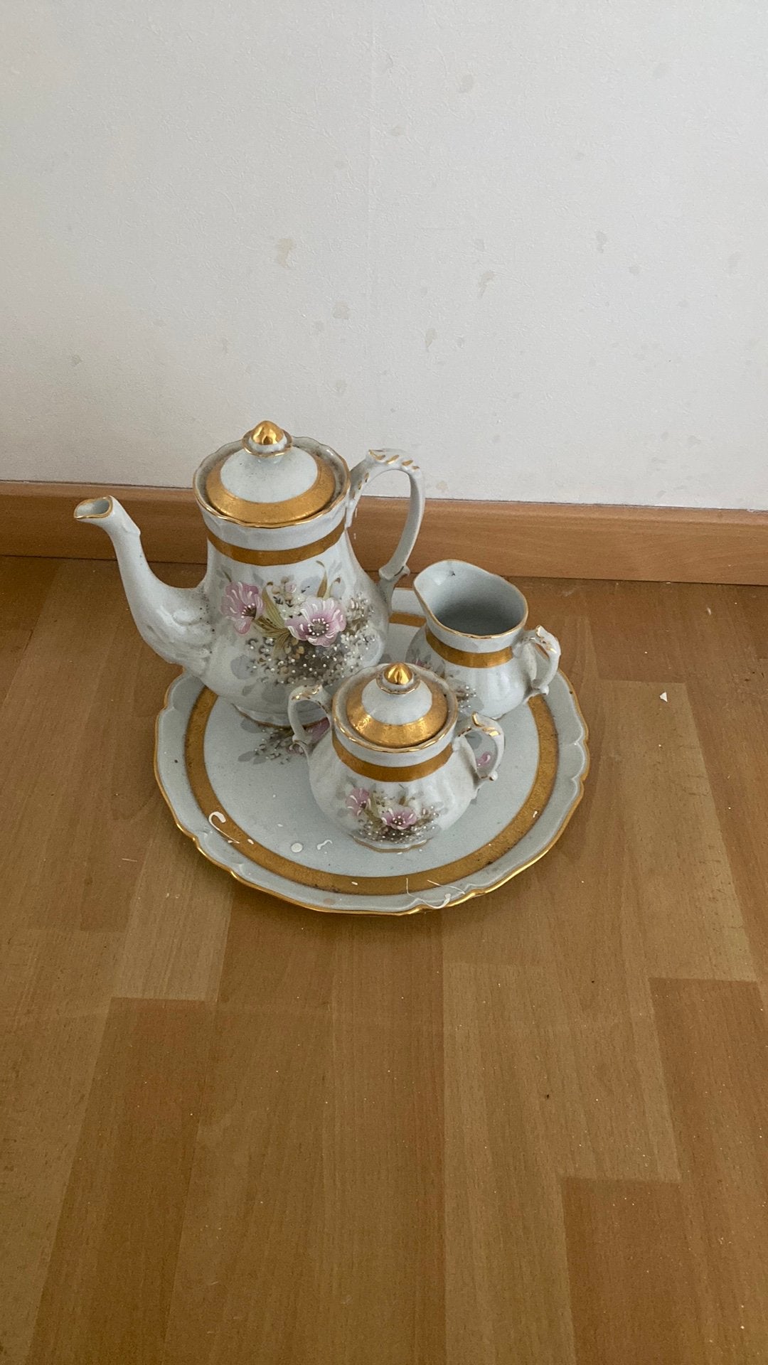 Theeset porcelaine de Limoges, Antiek en Kunst, Antiek | Servies compleet, Ophalen
