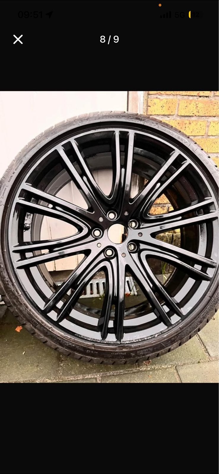 BMW velg 20 inch met nieuwe banden op, Auto-onderdelen, Banden en Velgen, Ophalen, 20 inch, Band(en)