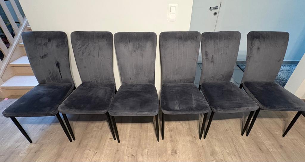 6 chairs, Huis en Inrichting, Stoelen, Ophalen, Gebruikt, Overige materialen, Vijf, Zes of meer stoelen