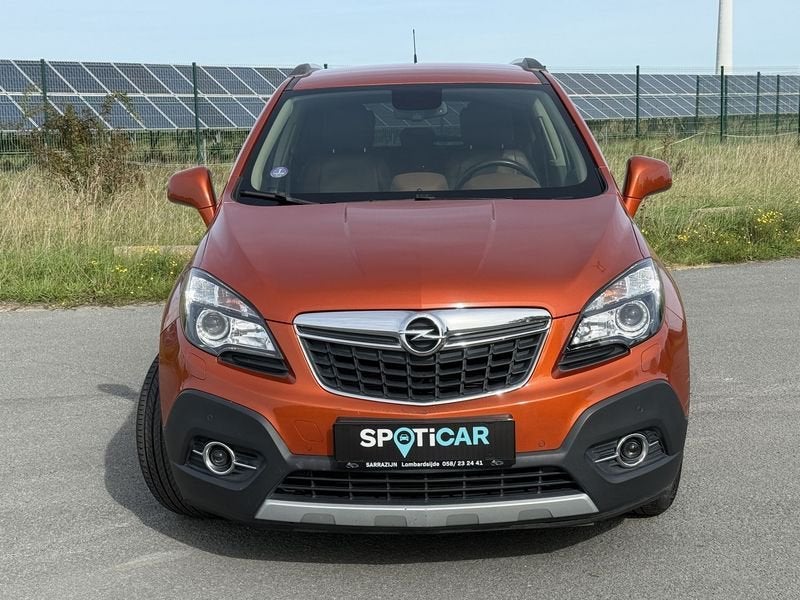 Opel Mokka, Auto's, Euro 5, Gebruikt, https://public.car-pass.be/vhr/b6e74ca4-c460-48ae-8b9c-55df6234ce27, Leder