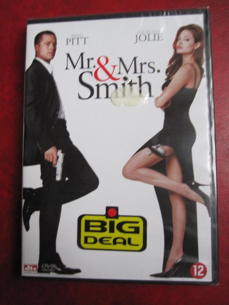 Mr. & Mrs. Smith (2005) nouveau dans son emballage, CD & DVD, DVD | Action, À partir de 12 ans, Enlèvement ou Envoi, Neuf, dans son emballage
