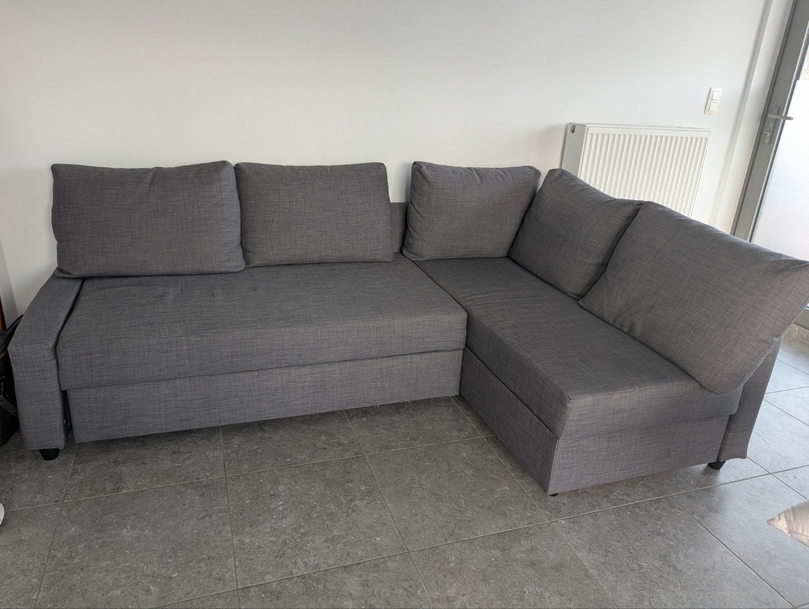 zetelbed 2 pers, Ophalen