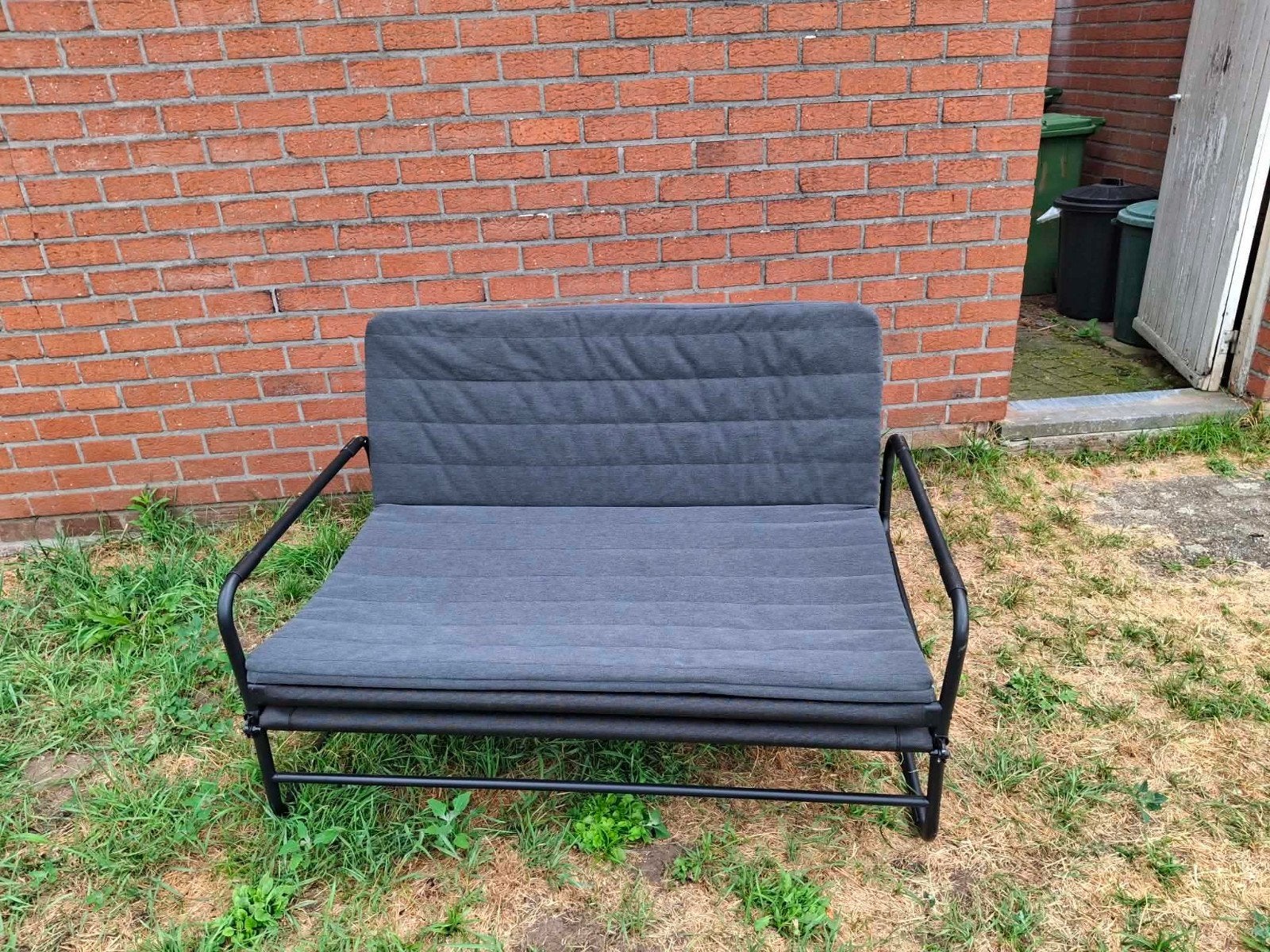 1 persoons zetelbed, Huis en Inrichting, Ophalen, Eenpersoons, Zo goed als nieuw, 120 cm