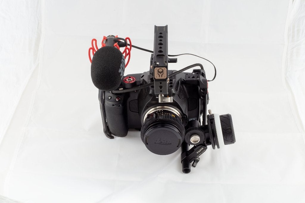 Blackmagic BMPCC 6K Pro + Leica R 50 mm bioscoopcamera, Ophalen of Verzenden, Filmcamera