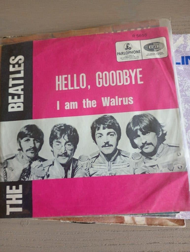 The Beatles - Hello goodbye, Gebruikt, Verzenden, 7 inch, Fotohoes
