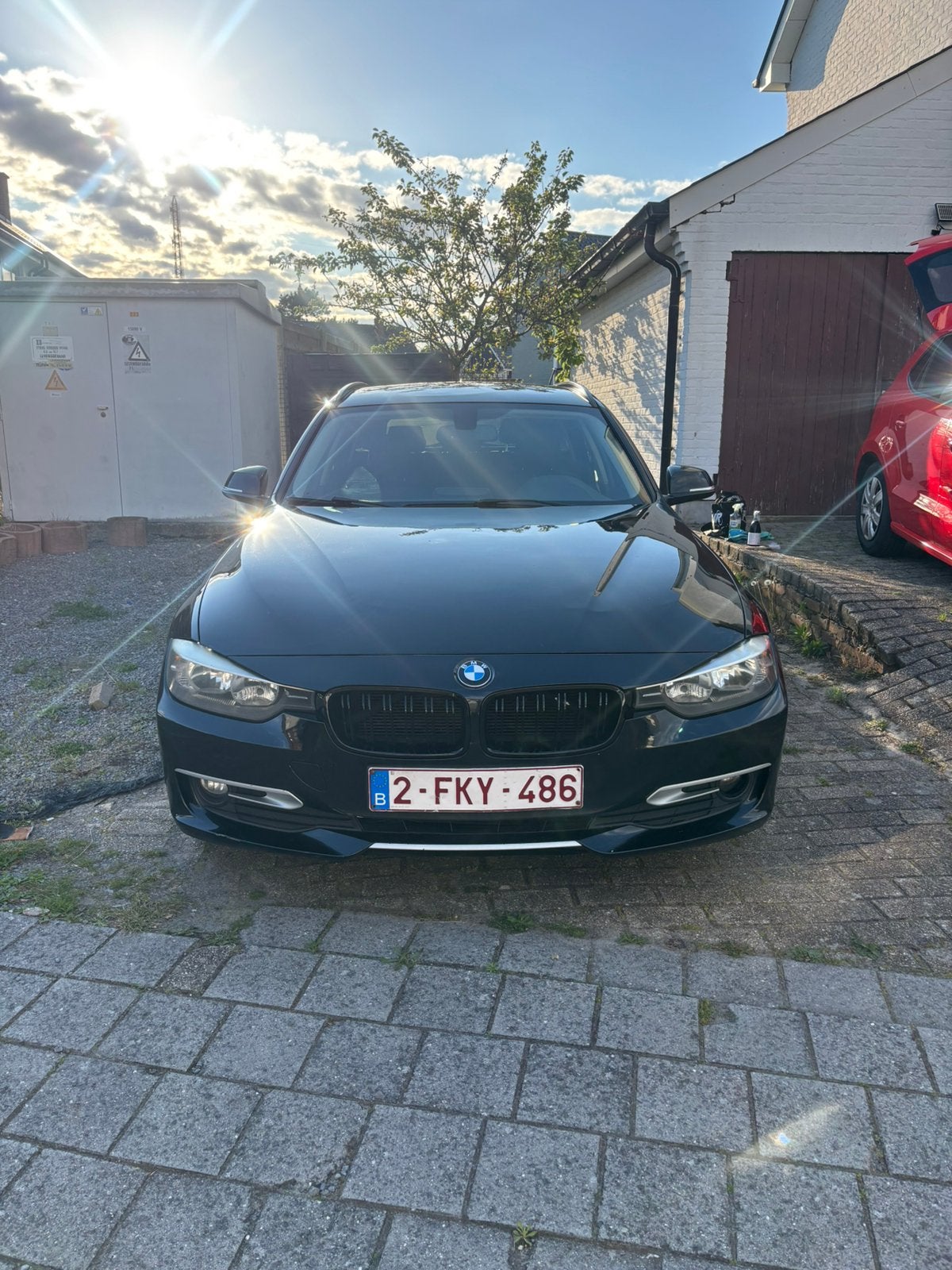 BMW 318d Luxury – 2013 – Topstaat, Auto's, BMW, Euro 5, Achterwielaandrijving, Zwart, Zwart