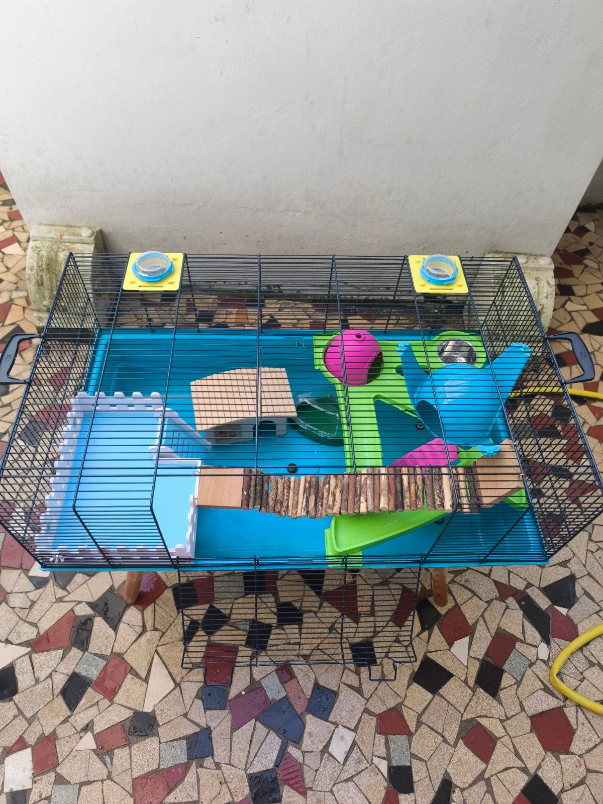 cage hamster nain, 75 à 110 cm, Cage, Comme neuf, Enlèvement