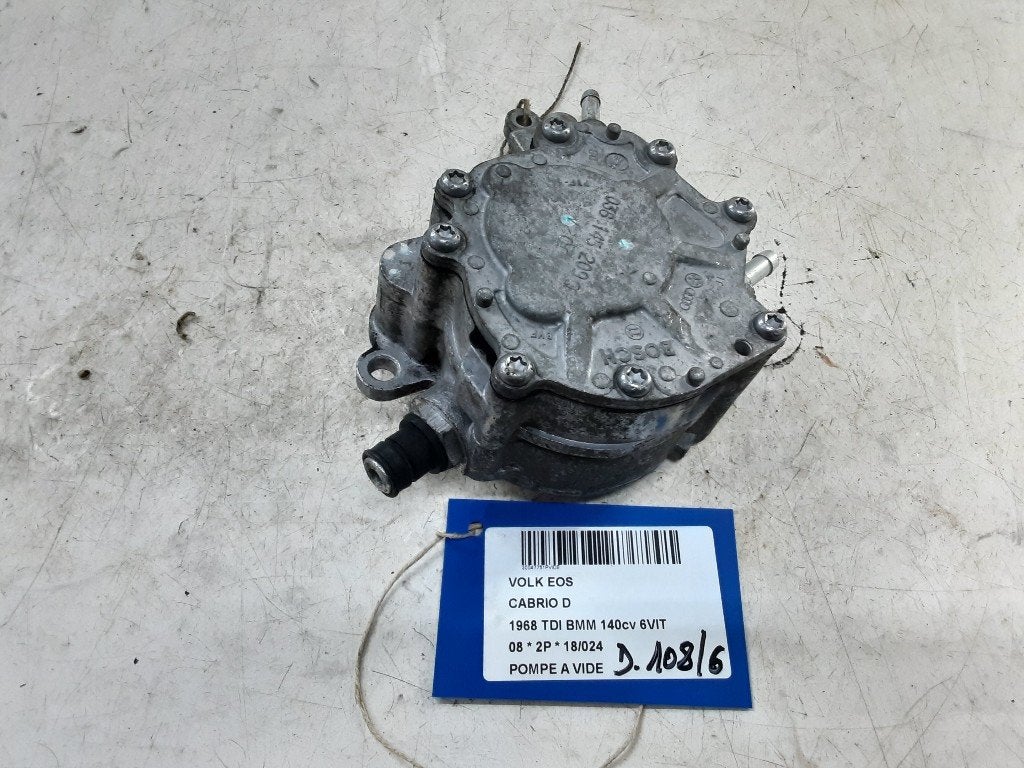 VACUUMPOMP Volkswagen Eos (1F7 / F8) (038145209), Gebruikt, Volkswagen, Volkswagen AG, Kundenbetreuung@volkswagen.de