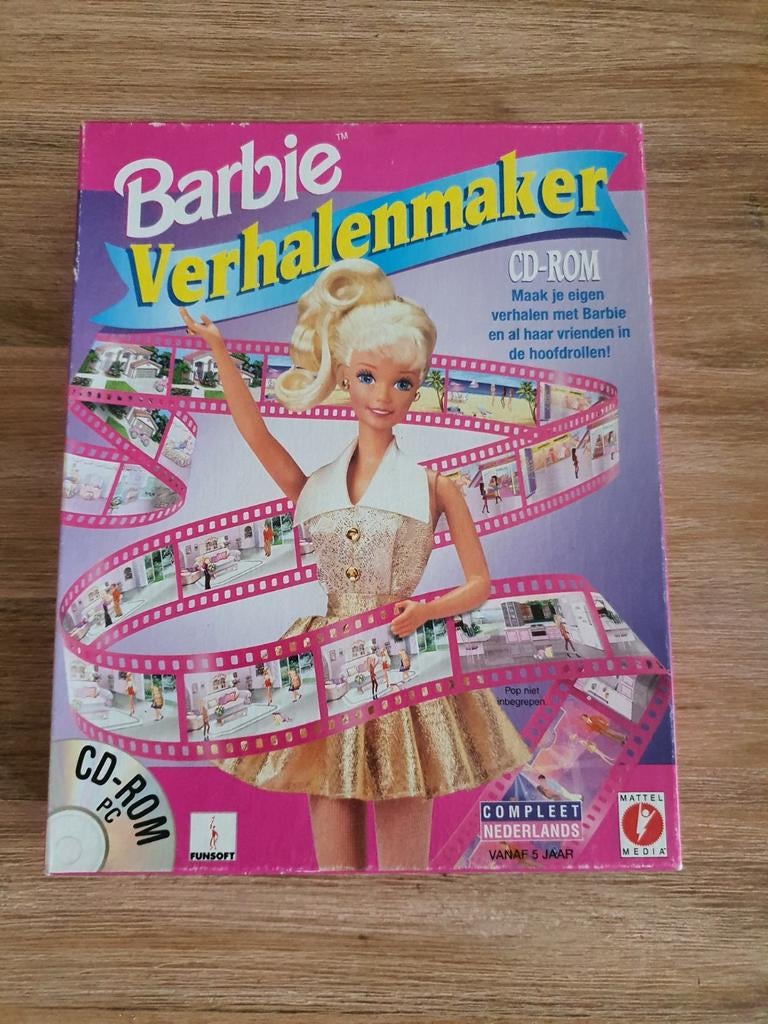 Pc  bigbox barbie cdrom, Games en Spelcomputers, Games | Pc, Ophalen