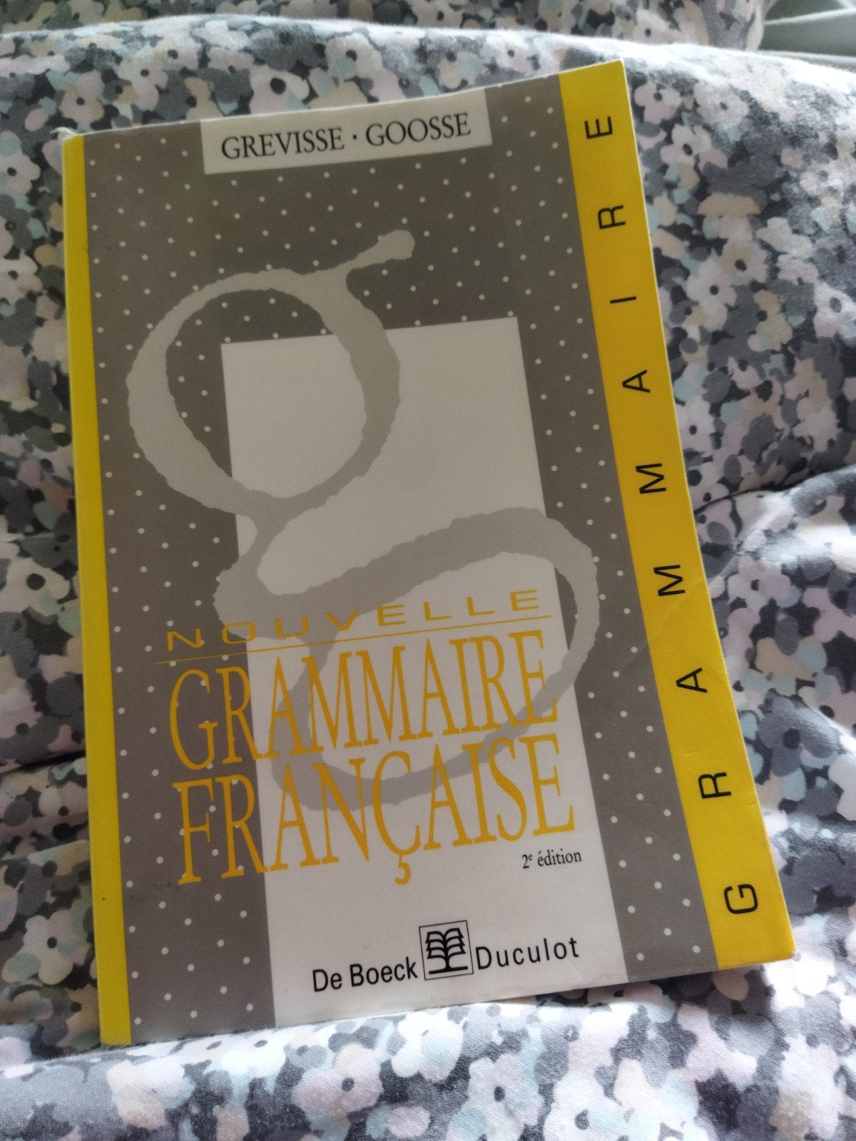 Nieuwe Franse grammatica Grevisse, Boeken, Ophalen of Verzenden, Zo goed als nieuw, VSO, Grevisse goosse