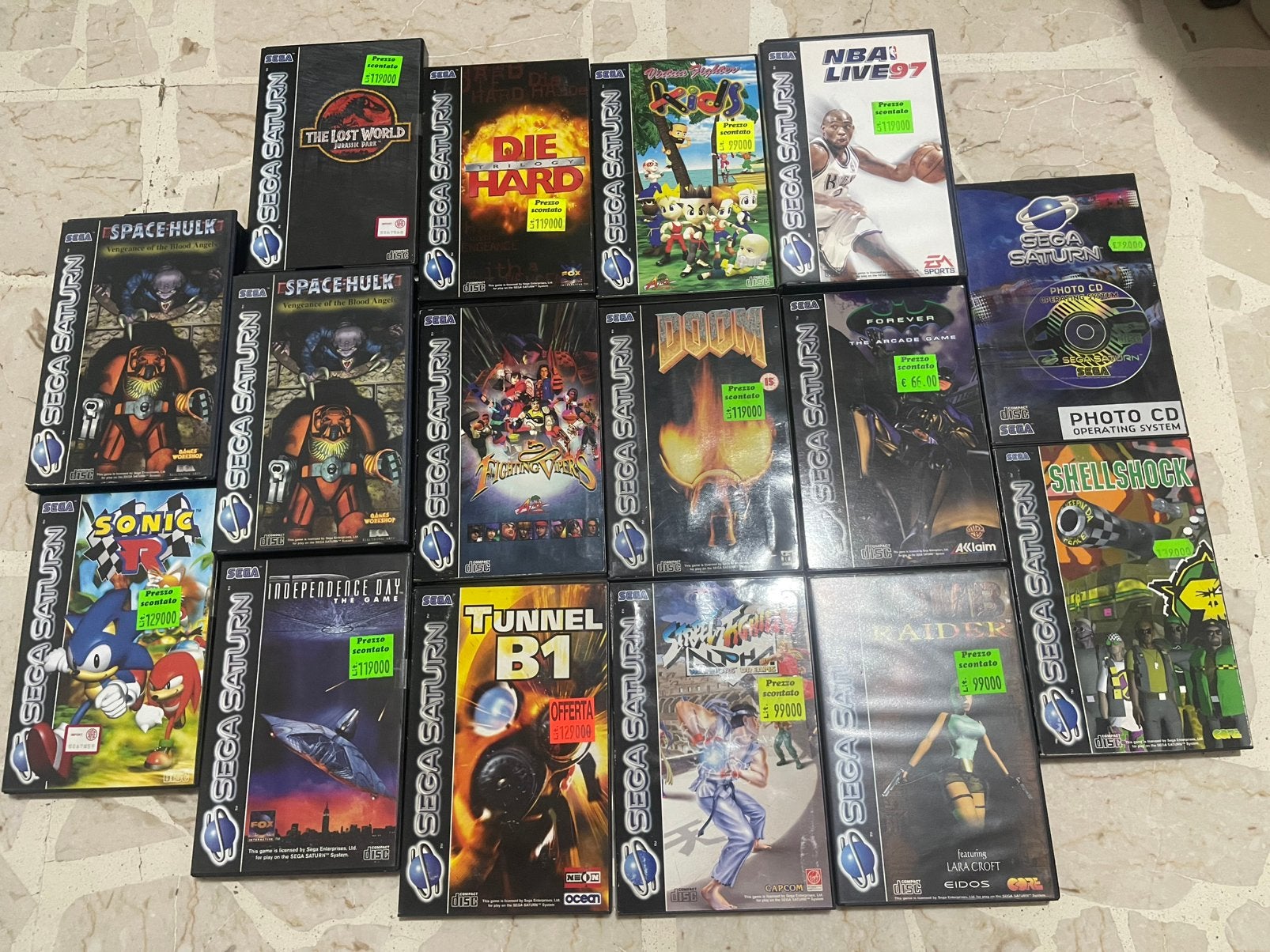 Sega Saturn Collection, Consoles de jeu & Jeux vidéo, Enlèvement, Comme neuf
