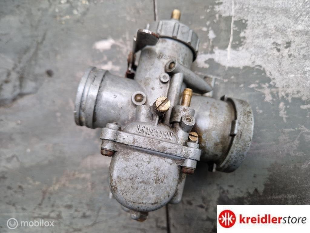 Mikuni ISO 32 mm carburateur geheel compleet, Fietsen en Brommers, Brommeronderdelen | Oldtimers, Mikuni, Gebruikt, Mikuni, Ophalen of Verzenden