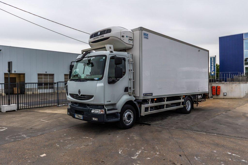 Renault MIDLUM 220 DXI+CARRIER MULTI TEMP+DHOLLANDIA, Autos, Camions, Euro 5, Achat, Entreprise, Renault