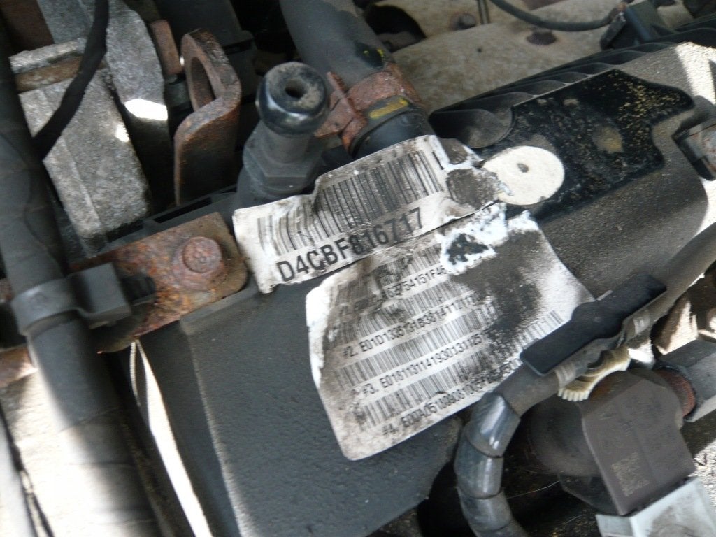 Moteur D4CB Complet H100 K2500 PORTER HYUNDAI H350 KIA