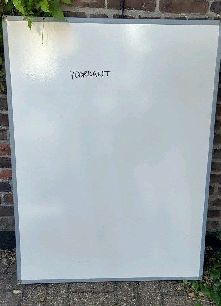 Groot whiteboard 120cm x 91cm, Ophalen, Gebruikt, Overige typen