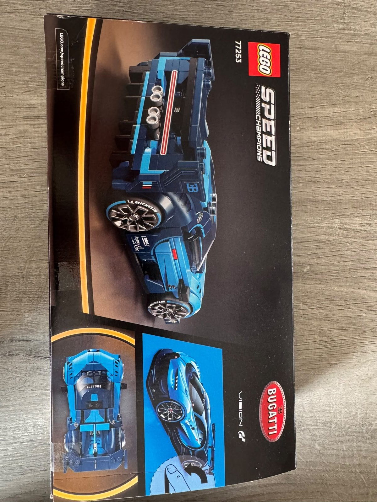Legoset 77253 Bugatti, Ophalen, Lego, Nieuw, Complete set