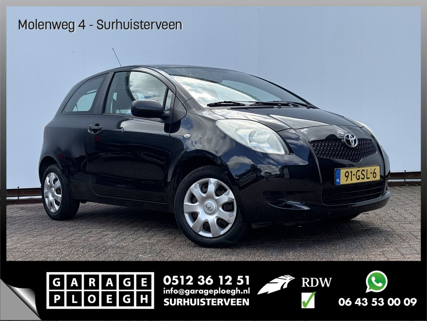 Toyota Yaris 1.0 VVTi Airco Orig.NL Wreldkampioen betrouwbaa, Autos, Toyota, Achat, Entreprise, Boîte manuelle, 127 g/km