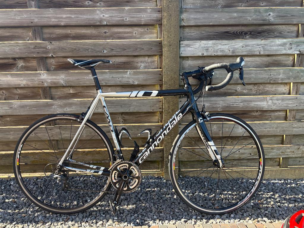 Racefiets Heren Cannondale CAAD 10 maat 56, Fietsen en Brommers, Fietsen | Racefietsen, Gebruikt, Aluminium, Overige maten, 15 tot 20 versnellingen