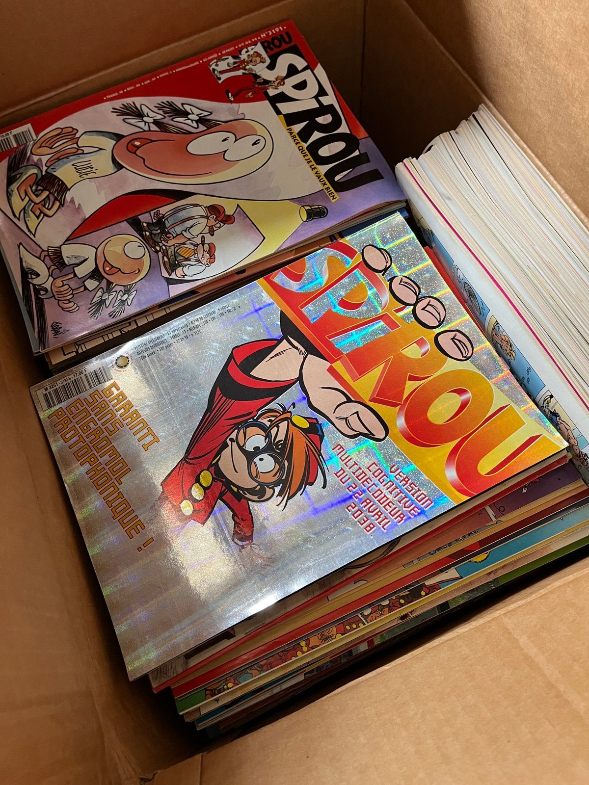 Lot de magazines Spirou, Enlèvement, Comme neuf