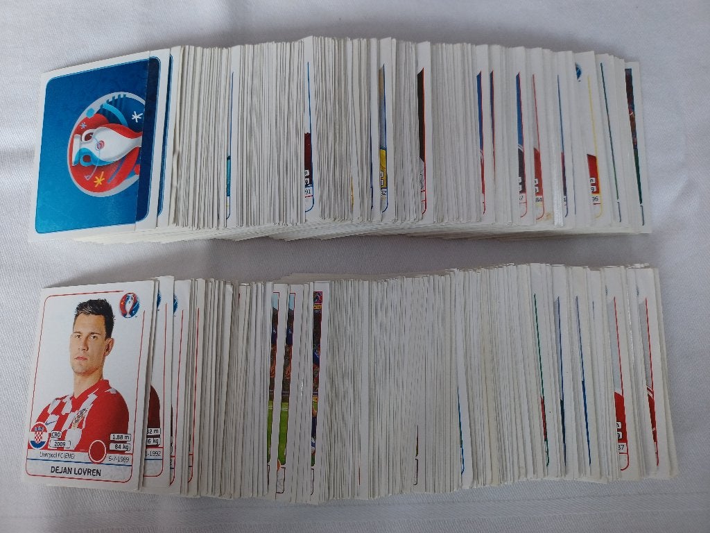 Autocollants Panini pour l'Euro 2016, Enlèvement ou Envoi, Comme neuf, Plusieurs autocollants