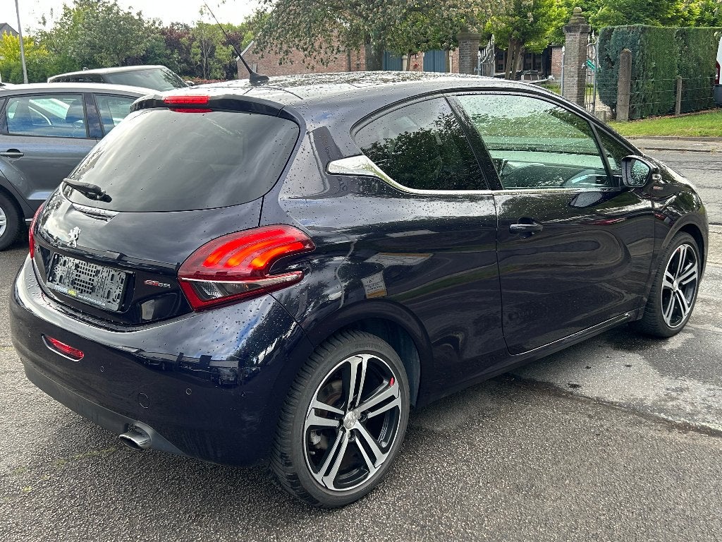 Peugeot 208 GT, 1.2i, 3/2016, 91.470Km, Airco, GPS, Garantie, Voorwielaandrijving, Stof, Euro 6, Blauw