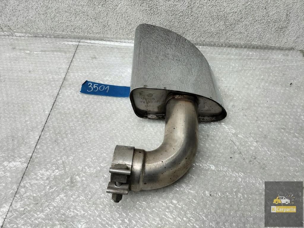 7P6253681, VW TOUAREG R-LINE UITLAAT TIP 7P6253681, Auto-onderdelen, Carrosserie, Volkswagen, Gebruikt