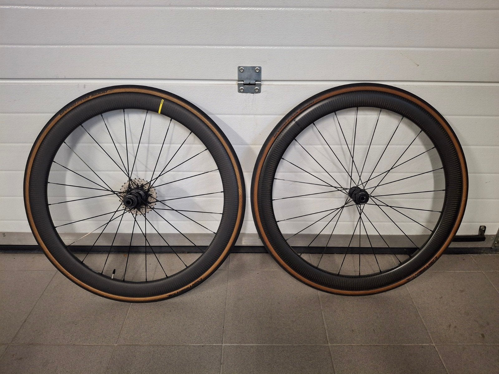 Carbon wielen, Fietsen en Brommers, Fietsonderdelen, Ophalen, Carbon