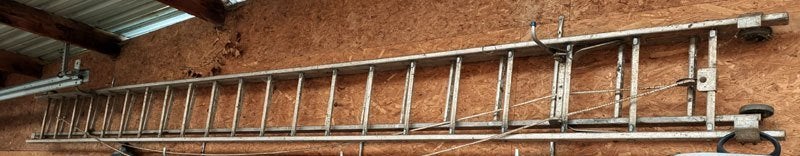 Échelle en aluminium, Pliable ou rétractable/escamotable, Échelle, Enlèvement, Utilisé