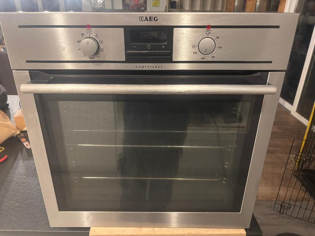 AEG inbouwoven, Elektronische apparatuur, Ovens, Oven, 60 cm of meer, Zo goed als nieuw, Inbouw