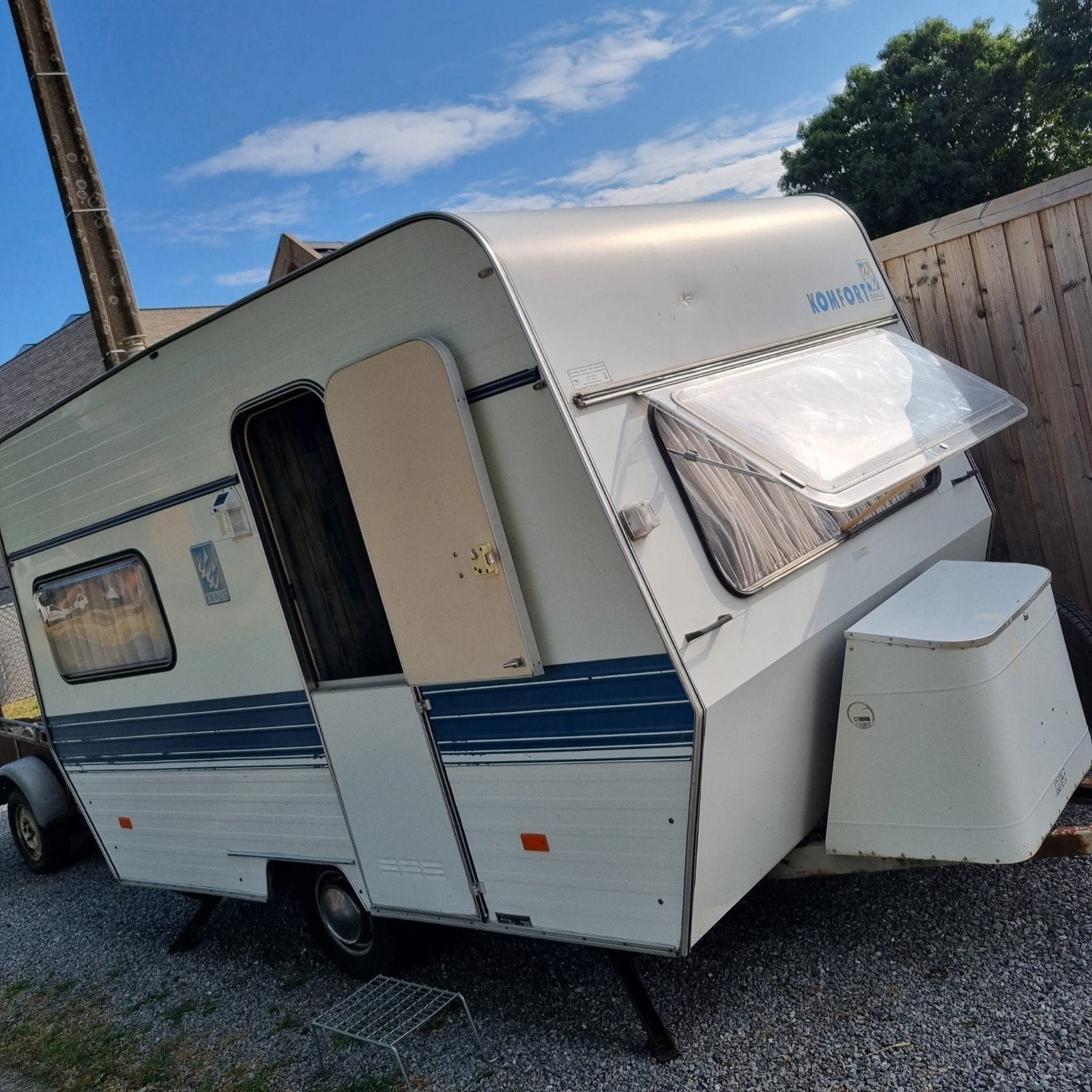 Knaus Komfort 365, Caravans en Kamperen, Caravans, Treinzit, Particulier, Luifel, Knaus