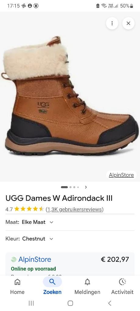 UGG dames laarsjes, Kleding | Dames, Schoenen, Ophalen, Bruin, Snowboots, Nieuw
