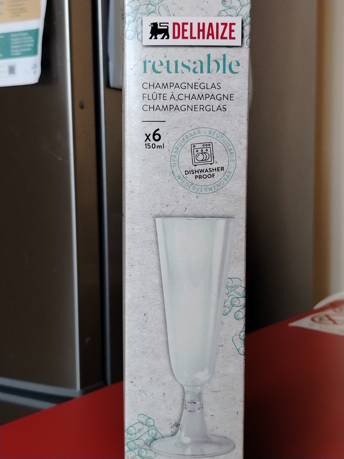 5 X 150 ML Flûte à Champagne - déjà utiliser, Enlèvement