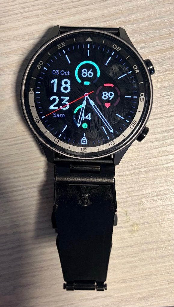 Smartwatch ruilen of verkopen, Handtassen en Accessoires, Oneplus, Stappen, Zwart, Ophalen of Verzenden