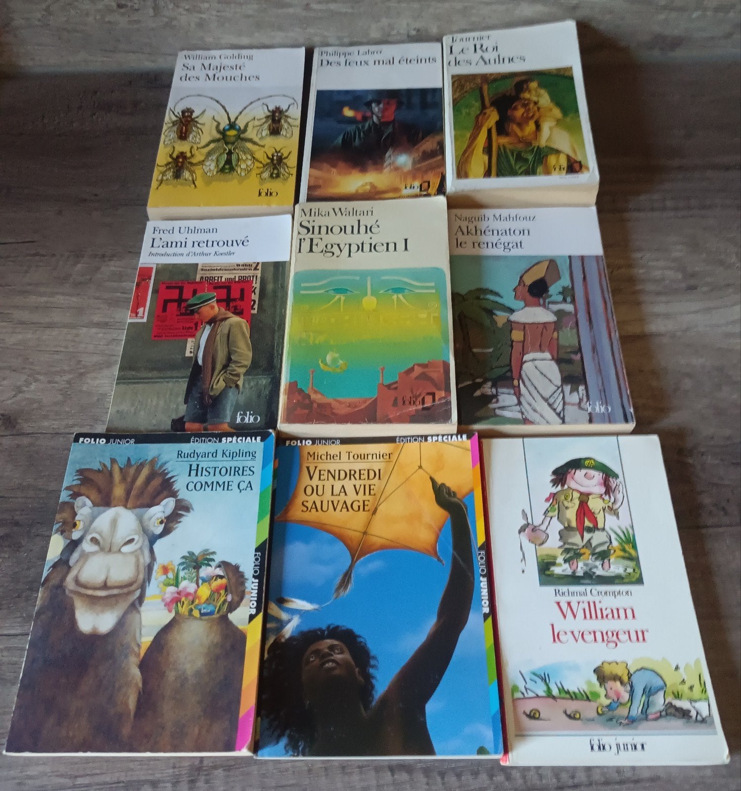 lot de livres de poche folio, Enlèvement ou Envoi