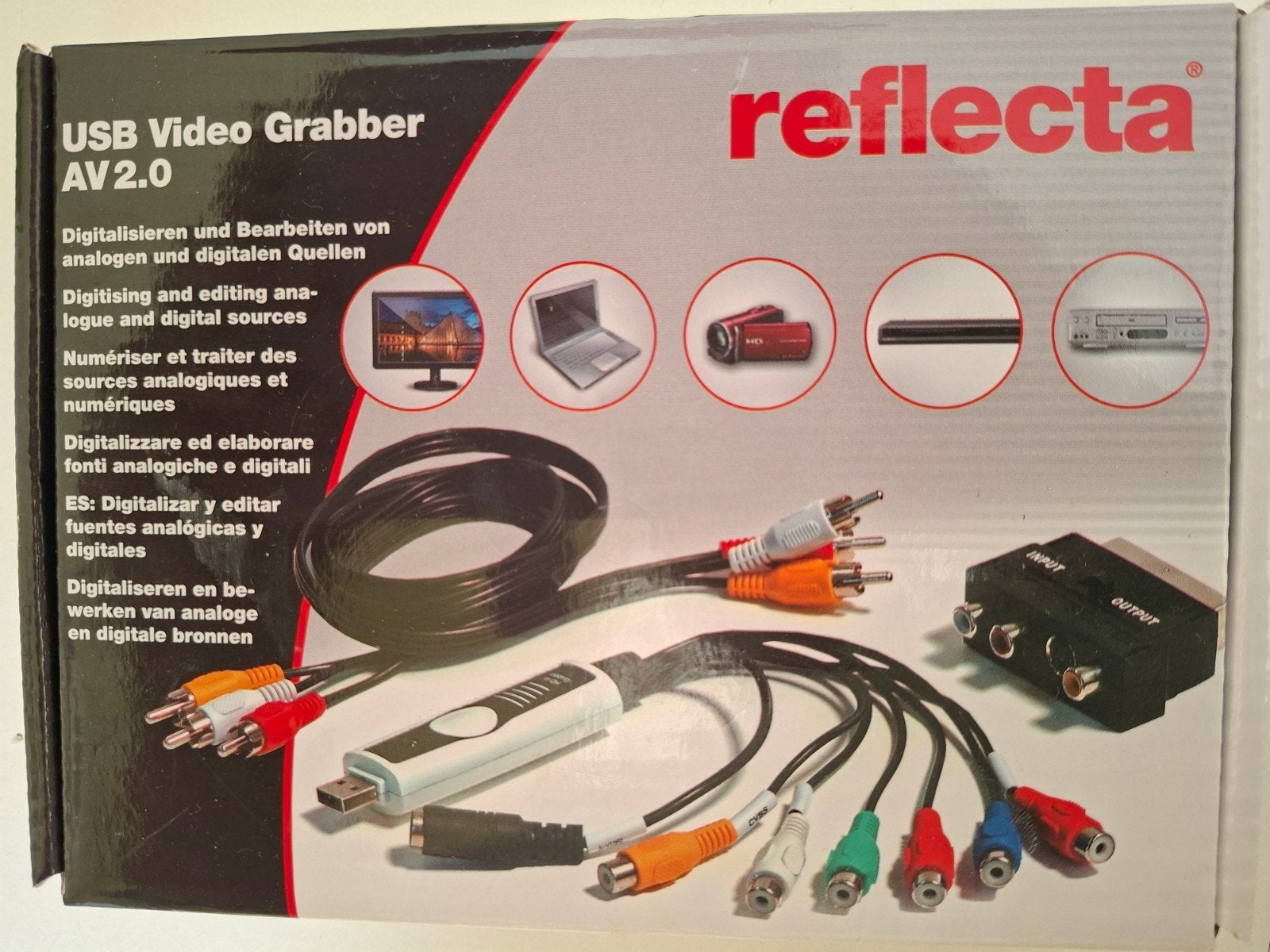 USB Video Grabber AV2.0-kabels, Ophalen, Nieuw