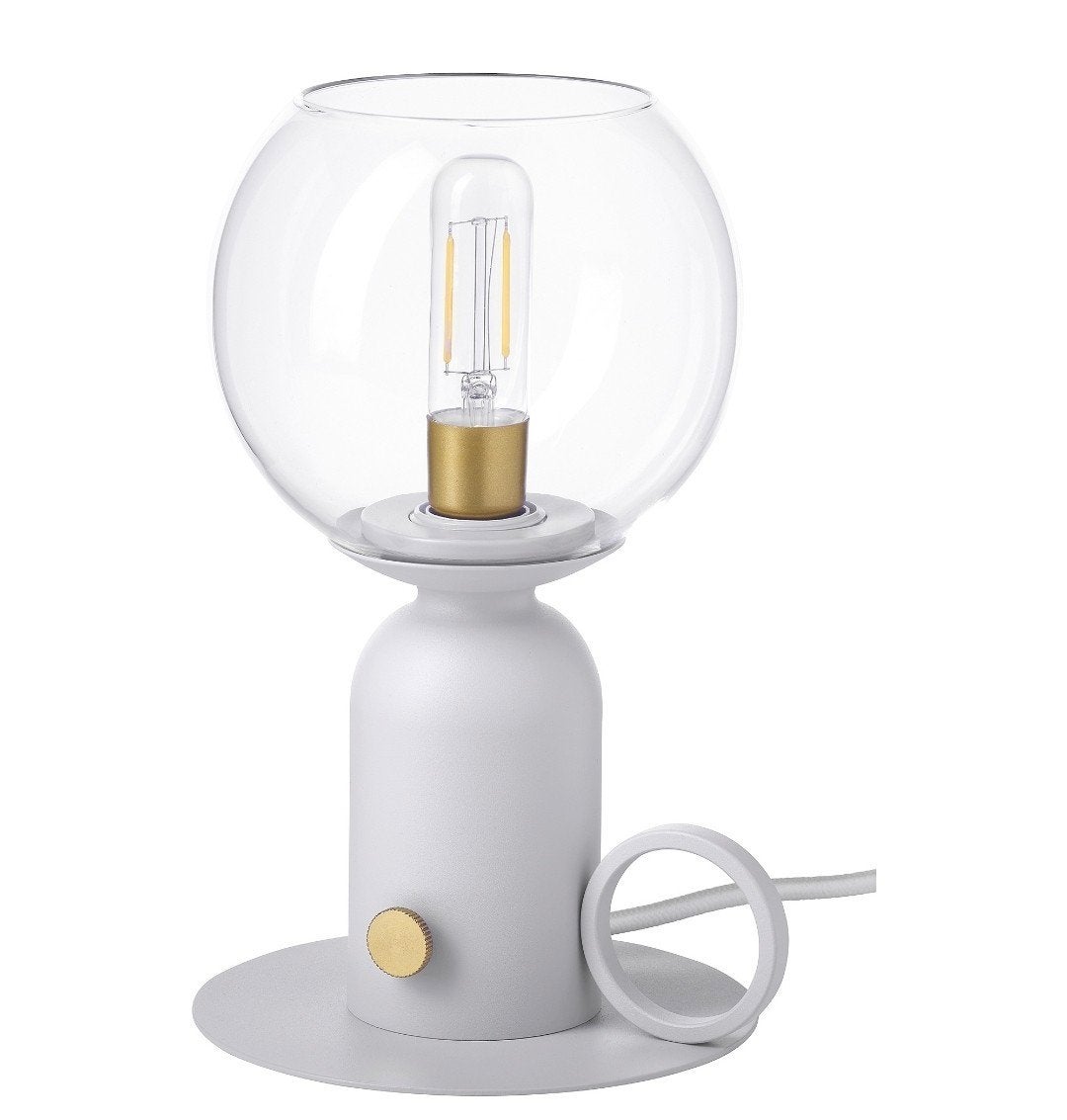 ÅSKMULLER
Lampe ikea blanche 24 cm, Comme neuf, Source lumineuse incluse, Enlèvement, Lampe de chevet
