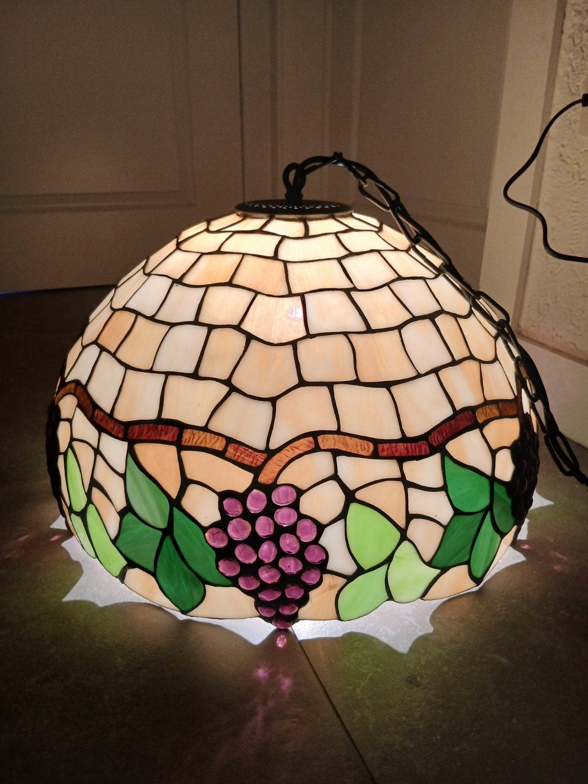 grote tiffany lamp, Ophalen