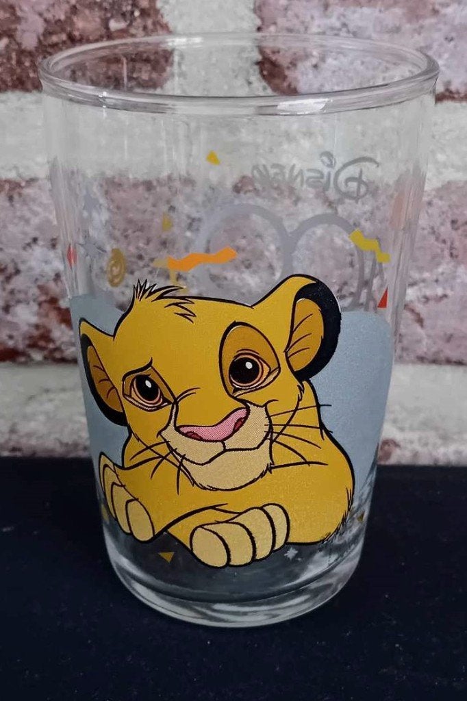 Lion King glaasje (Simba), Collections, Enlèvement ou Envoi, Le Roi Lion ou Le Livre de la Jungle, Neuf