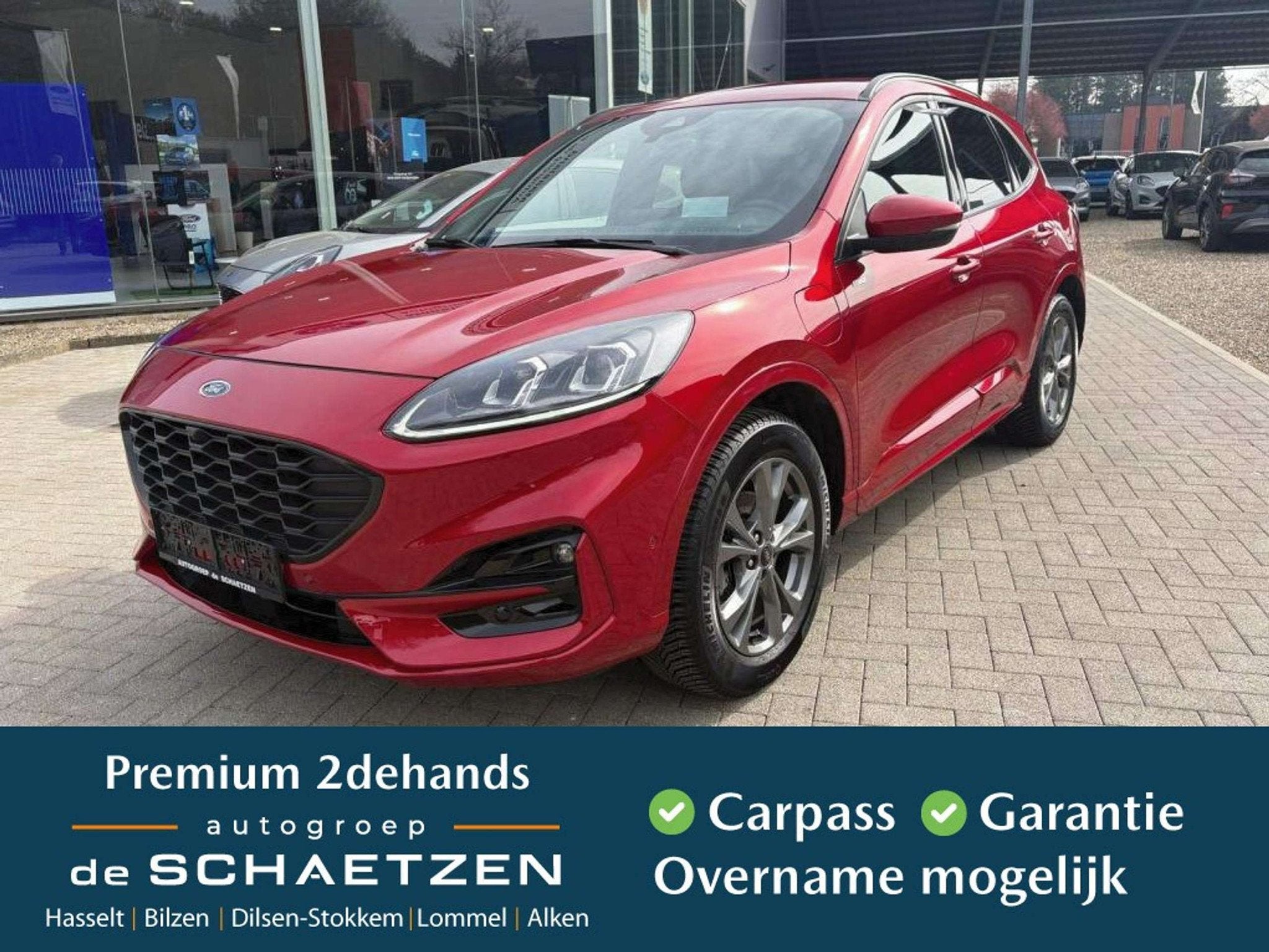 Ford Kuga ST-Line PHEV AUT - Head-up display - Trekhaak, Autos, Achat, Euro 6, Climatisation automatique, Noir
