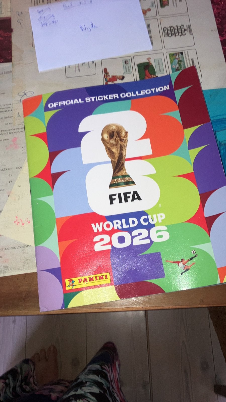 Panini stickers ruilen, Ophalen, Nieuw