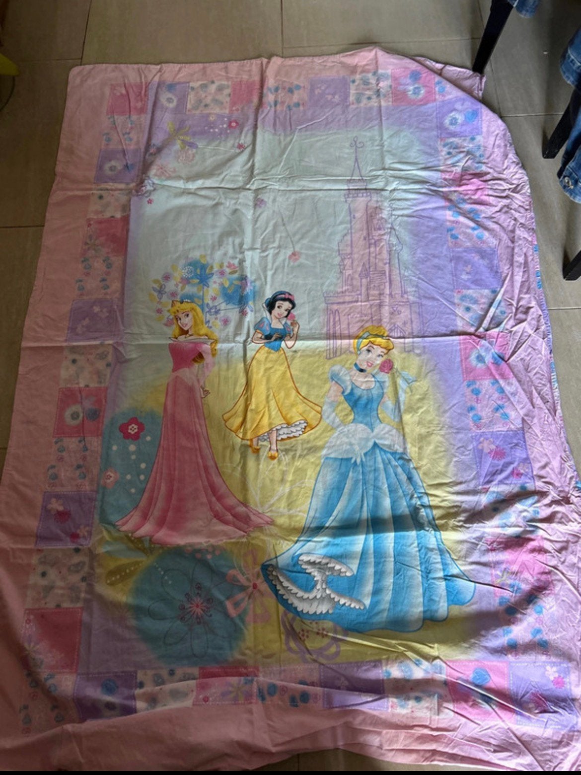 Beddengoed Disney, Ophalen, Meisje, Zo goed als nieuw, Roze