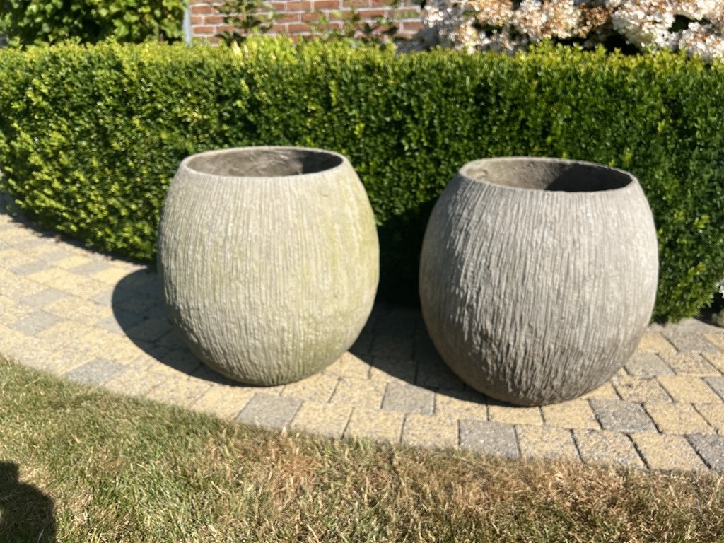 plantenkuipen, Tuin en Terras, Ophalen, Gebruikt, Rond, Balkon