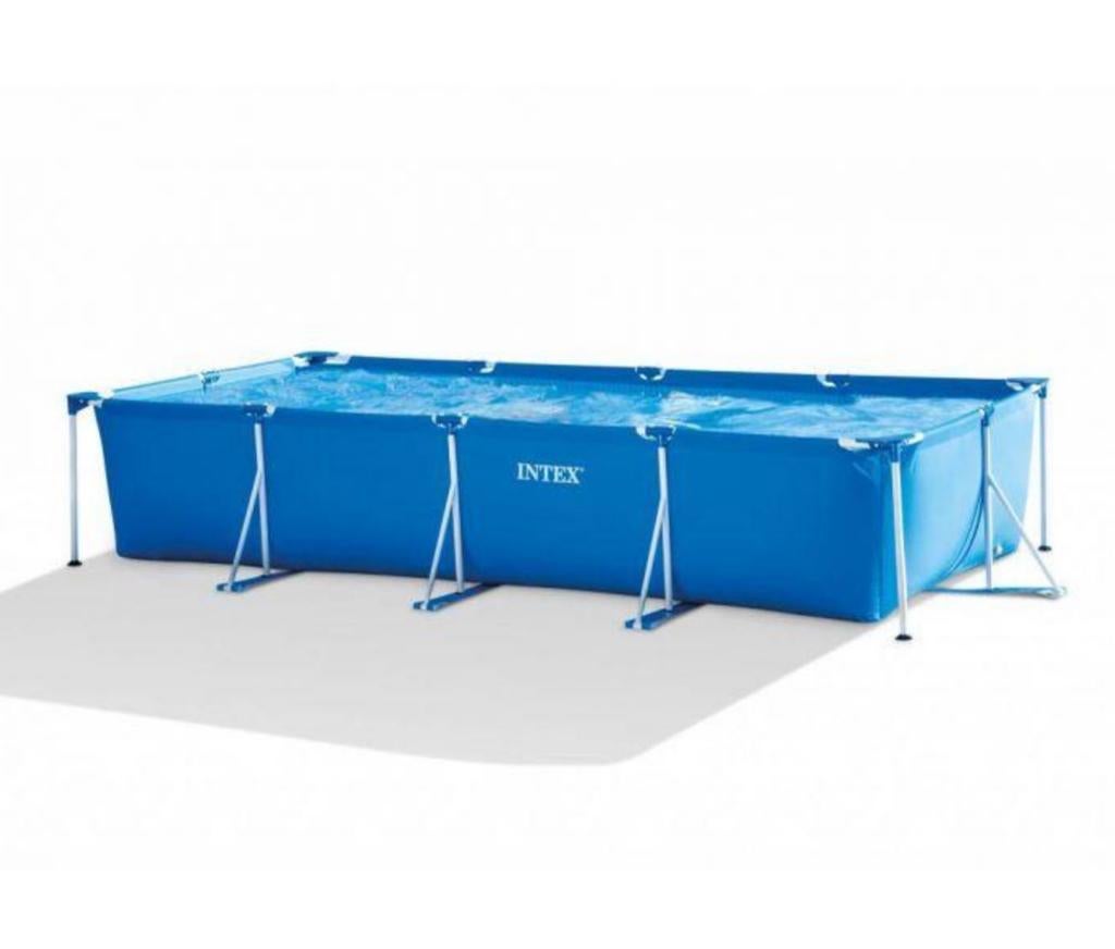 Intex rechthoekig zwembad, Ophalen, Gebruikt, 200 tot 300 cm, 80 tot 120 cm