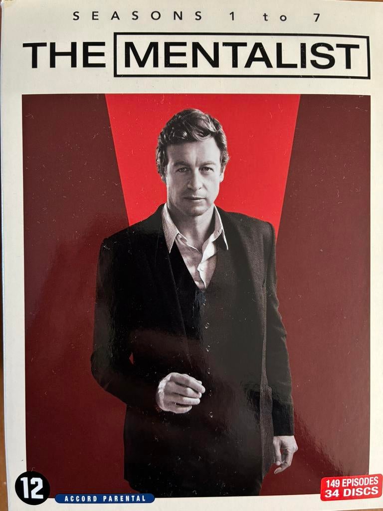 The mentalist 1-7 volledige serie €50, Cd's en Dvd's, Ophalen of Verzenden, Zo goed als nieuw