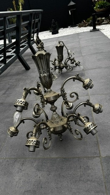 oude vintage luster., Antiek en Kunst, Ophalen